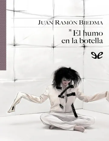 El humo en la botella de Juan Ramon Biedma, portada del libro