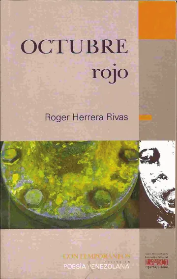 Octubre rojo de Roger Herrera Rivas, portada del libro