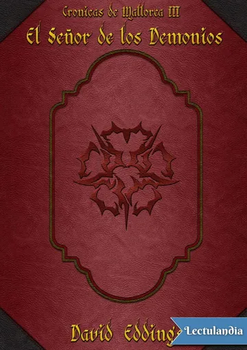 El señor de los demonios de David Eddings, portada del libro