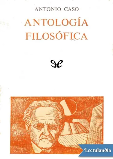 Antología filosófica de Antonio Caso, portada del libro