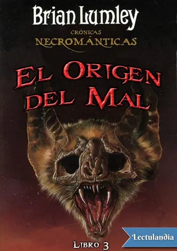 El origen del mal de Brian Lumley, portada del libro