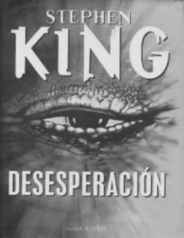 Desesperación de Stephen King, portada del libro