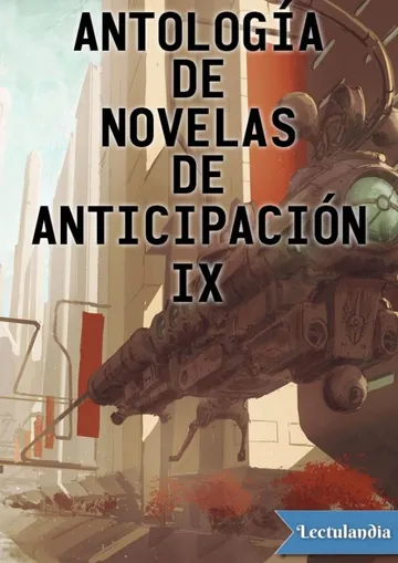 Antología de novelas de anticipación IX de AA. VV., portada del libro