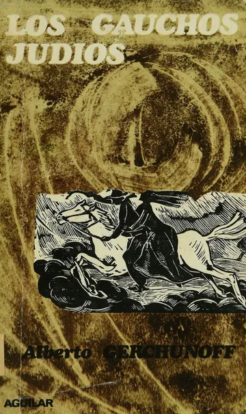 Los gauchos judios de Alberto Gerchunoff, portada del libro