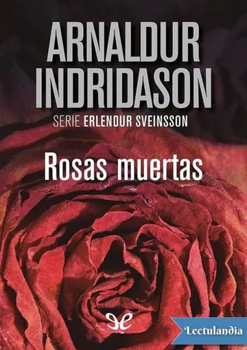 Rosas muertas de Arnaldur Indridason, portada del libro