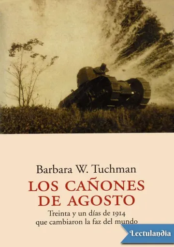 Los cañones de agosto de Barbara Wertheim Tuchman, portada del libro