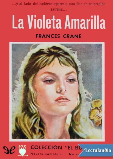 La violeta amarilla de Frances Crane, portada del libro