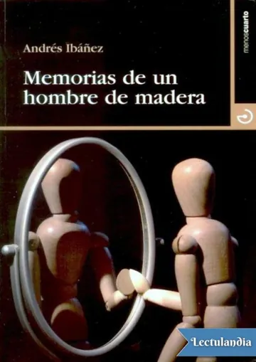 Memorias de un hombre de madera de Andrés Ibáñez, portada del libro