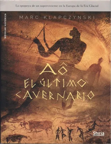 Aô, el último cavernario de Marc Klapczynski, portada del libro
