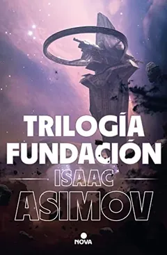 Trilogía Fundación de Isaac Asimov, portada del libro