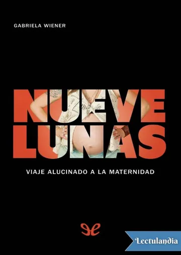 Nueve lunas de Gabriela Wiener, portada del libro