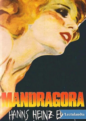 La mandrágora de Hanns Heinz Ewers, portada del libro