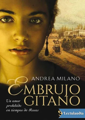 Embrujo gitano de Andrea Milano, portada del libro