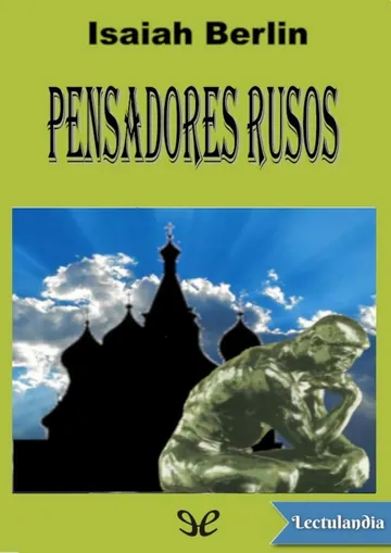 Pensadores rusos de Isaiah Berlin, portada del libro