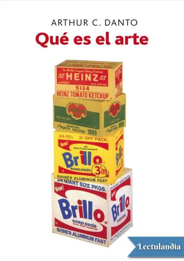 Qué es el arte de Arthur C. Danto, portada del libro