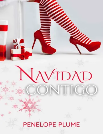 Navidad contigo de Penelope Plume, portada del libro
