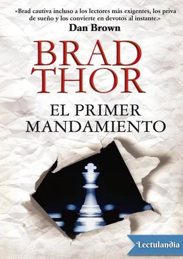 El primer mandamiento de Brad Thor, portada del libro