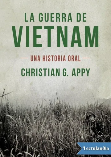 La guerra de Vietnam de Christian G. Appy, portada del libro