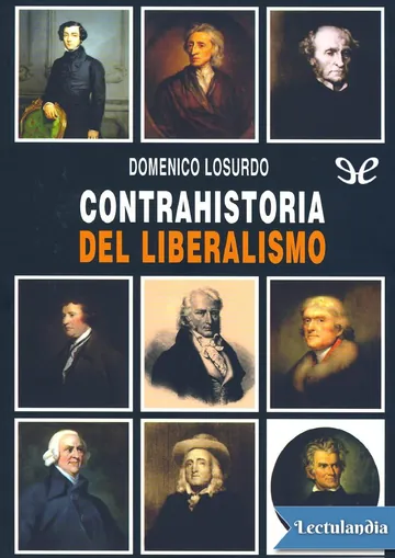 Contrahistoria del liberalismo de Domenico Losurdo, portada del libro