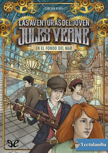 En el fondo del mar de Capitán Nemo, portada del libro