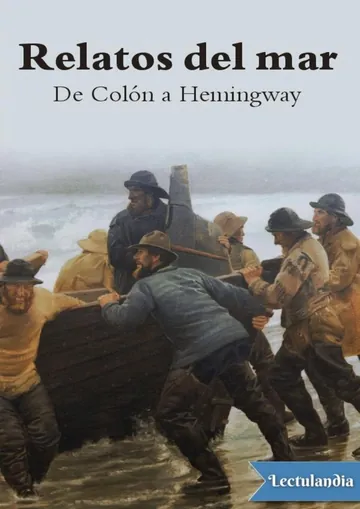 Relatos del mar de AA. VV., portada del libro