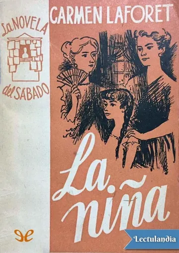 La niña de Carmen Laforet, portada del libro