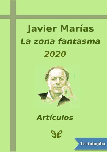 La zona fantasma, 2020 de Javier Marías, portada del libro
