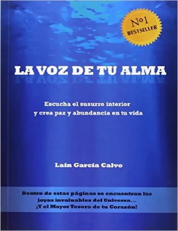 La voz de tu alma de Lain Garcia Calvo, portada del libro