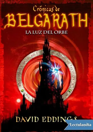 La luz del Orbe de David Eddings, portada del libro