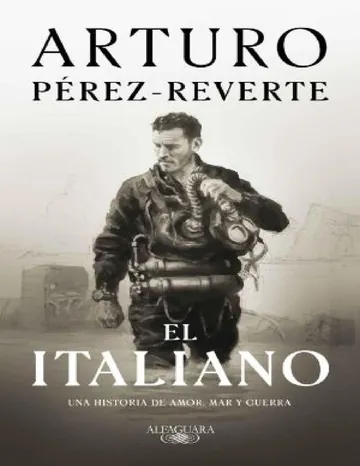 El italiano de Arturo Perez-Reverte, portada del libro