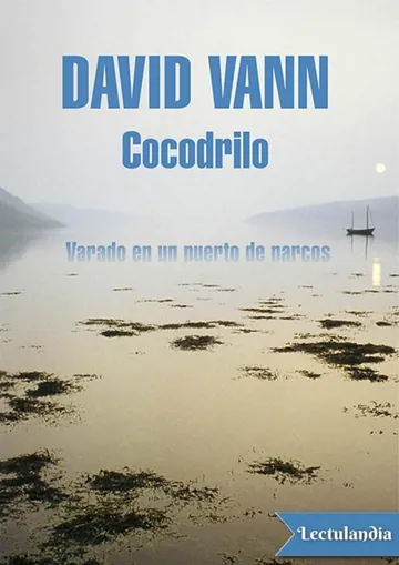 Cocodrilo de David Vann, portada del libro