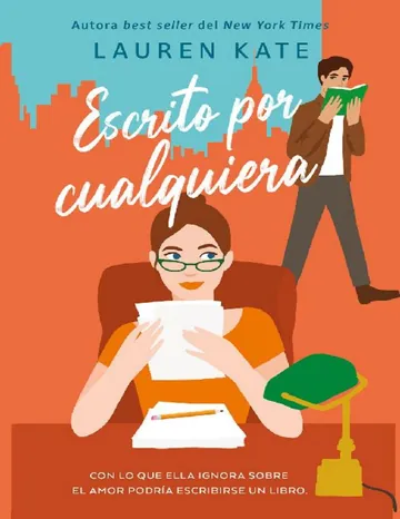 Escrito por cualquiera de Lauren Kate, portada del libro