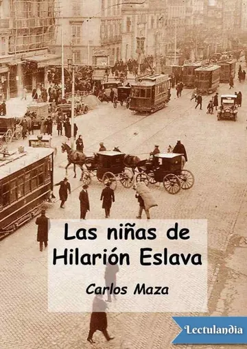 Las niñas de Hilarión Eslava de Carlos Maza Gómez, portada del libro