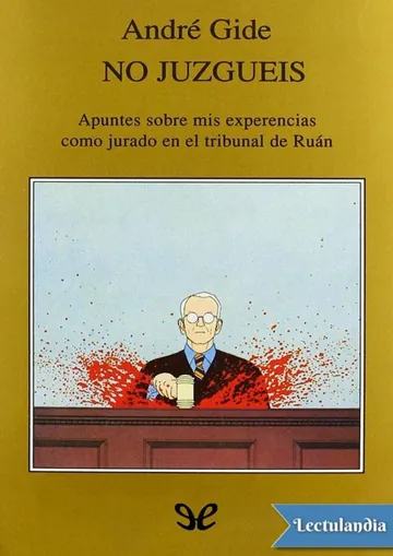 No juzguéis de André Gide, portada del libro