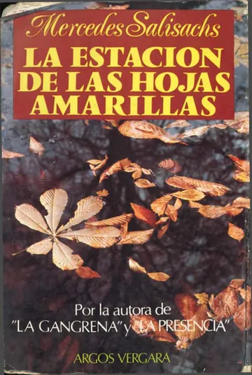La estación de las hojas amarillas de Mercedes Salisachs, portada del libro