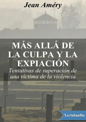 Más allá de la culpa y la expiación de Jean Améry, portada del libro