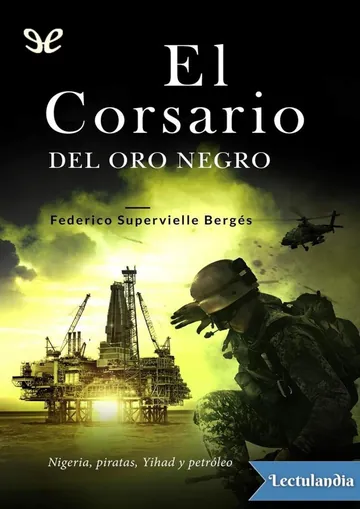 El corsario del oro negro de Federico Supervielle Bergés, portada del libro