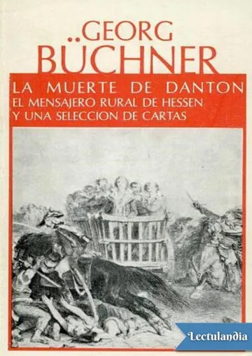 La muerte de Danton de Georg Büchner, portada del libro
