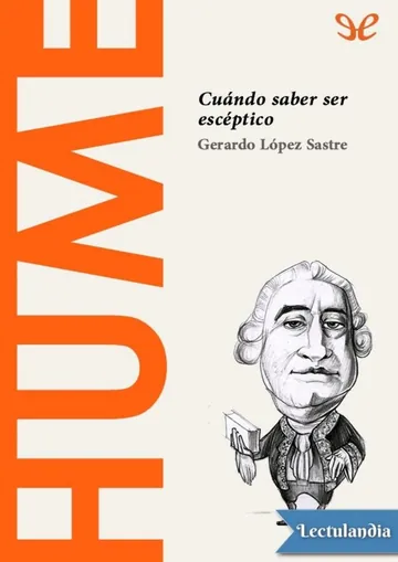 Hume de Gerardo López Sastre, portada del libro