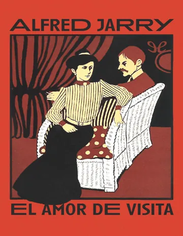 El amor de visita de Alfred Jarry, portada del libro