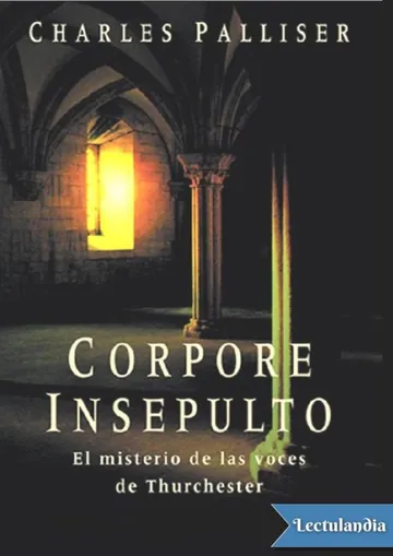 Corpore insepulto de Charles Palliser, portada del libro