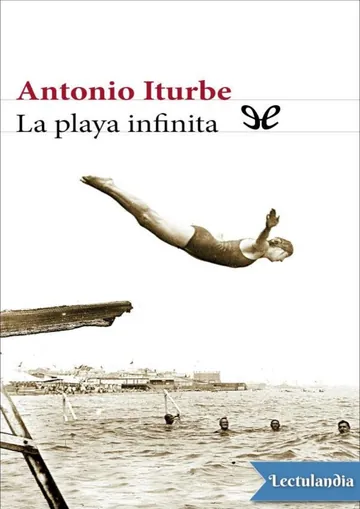 La playa infinita de Antonio G. Iturbe, portada del libro