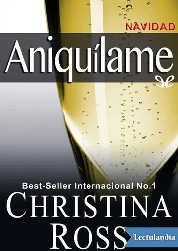 Aniquílame. Navidad de Christina Ross, portada del libro