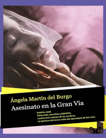 Asesinato en la Gran Vía de Angela Martin del Burgo, portada del libro