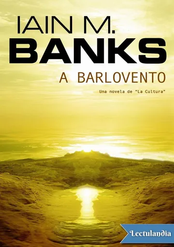 A barlovento de Iain M. Banks, portada del libro