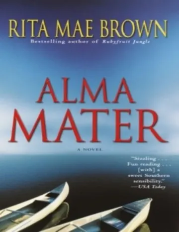 Alma Mater de Rita Mae Brown, portada del libro