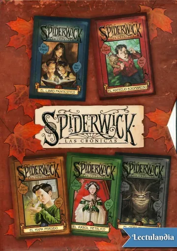 Las crónicas de Spiderwick de Tony DiTerlizzi, portada del libro