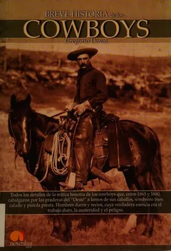 Breve historia de los cowboys de Gregorio Doval, portada del libro