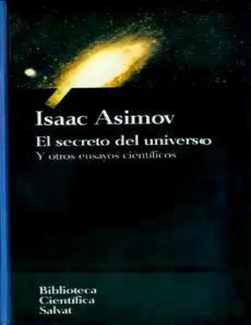 El secreto del universo de Isaac Asimov, portada del libro