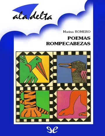 Poemas rompecabezas (de animalo de Marina Romero, portada del libro